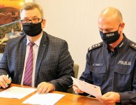 Powiat wspiera policję w walce z COVID-19
