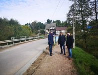 Dobre tempo prac na drogach w Kaniowie