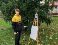 Plener malarski w Bodzentynie