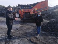 Rozpoczęto utylizację odpadów w Nowinach