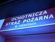 Nowy wóz strażacki w Ciekotach