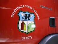 Nowy wóz strażacki w Ciekotach