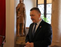 Spotkanie dot. budowę pomnika Marszałka Józefa Piłsudskiego w Chęcinach 