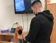 Zajęcia praktyczne w PZS w Łopusznie - technik usług fryzjerskich