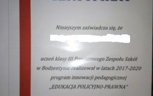 Klasa policyjna w PZS w Bodzentynie (4)