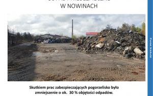 Działania na terenie pogorzeliska w Nowinach  (3)