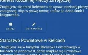 Udogodnienia dla niewidomych w PCPR Kielce (4)