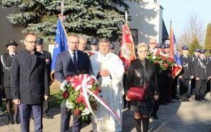 Stefan Bąk podczas obchodów Święta Niepodległości (1)