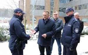 Uroczyste przekazanie nowych radiowozów (3)
