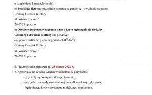 I Powiatowy Przegląd Pieśni Pasyjnej - trwa przyjmowanie zgłoszeń (2)