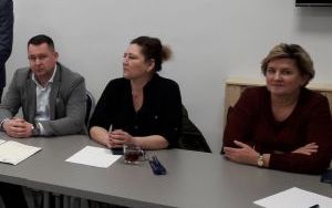 Cezary Majcher, członek Zarządu Powiatu uczestniczył w zebraniu wiejskim w sołectwie Szczukowice (1)