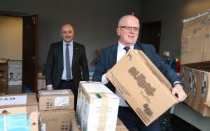  Kolejny transport darów dla uchodźców z Ukrainy (2)
