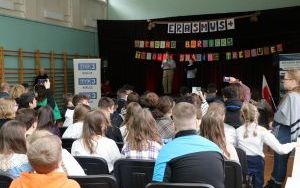 Starosta kielecki Mirosław Gębski spotkał się z uczestnikami międzynarodowego projektu Erasmus + (3)