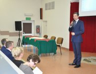 Spotkanie z przedsiębiorcami w Nowinach