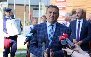 Konferencja przed dożynkami Powiatu Kieleckiego  (1)