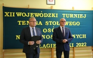 Niepełnosprawni z województwa rywalizowali w tenisie stołowym (1)
