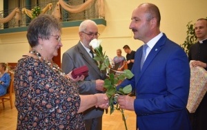 Ponad pół wieku razem. Małżeństwa z długim stażem świętowały w Chmielniku (9)