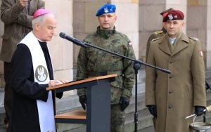 Uroczystości odsłonięcia tablicy upamiętniającej żołnierzy 2 Pułku Artylerii Lekkiej Legionów (5)