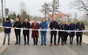 Otwarcie drogi w Brynicy (1)