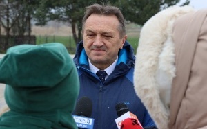 Otwarcie drogi w Brynicy (1)