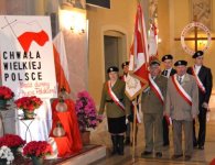 Uroczystości katyńskie w Łopusznie