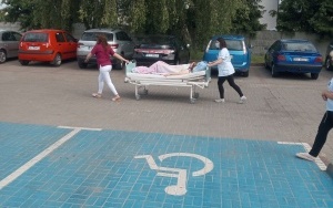ĆĆwiczenia ewakuacyjne w Szpitalu Powiatowym w Chmielniku (3)