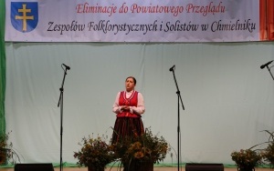 Eliminacje do Powiatowego Przeglądu Zespołów Folklorystycznych i Solistów w Chmielniku (8)