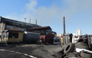 Pożar hali w Nowinach (5)