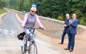 Otwarcie ścieżki rowerowej w gminie Zagnańsk (3)