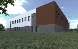 Podpisanie umów na nowe inwestycje przy szkole w Łopusznie (1)
