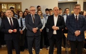 Otwarcie wirtualnej strzelnicy w PZS w Łopusznie (8)