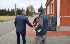 Spotkanie z mieszkańcami na drodze w Życinach (8)
