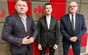 Podczas audycji radiowych promowali konkurs FIDES ET RATIO (2)
