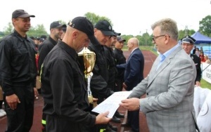 Strażackie zmagania sportowe w gminie Morawica (1)