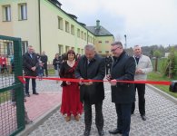 Łagów z nowym boiskiem
