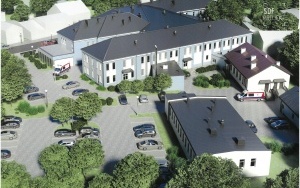 Wizualizacja rozbudowy szpitala (2)