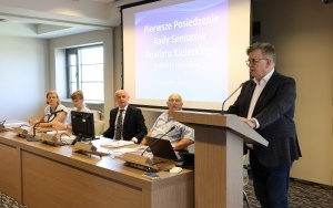 Pierwsze posiedzenie Powiatowej Rady Seniorów (7)