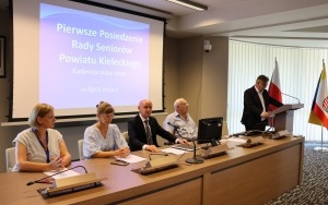 Pierwsze posiedzenie Powiatowej Rady Seniorów (9)