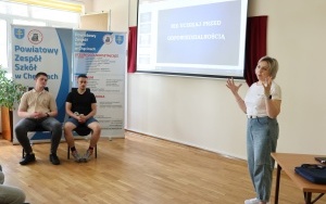 Spotkanie profilaktyczne dla uczniów w Chęcinach i Bodzentynie (5)