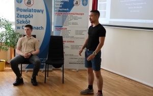 Spotkanie profilaktyczne dla uczniów w Chęcinach i Bodzentynie (2)