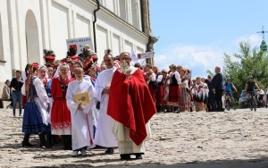 XVIII Jarmark Świętokrzyski - Korowód i Msza (2)