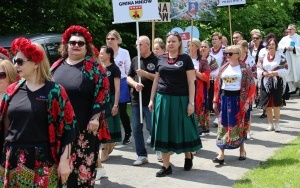 XVIII Jarmark Świętokrzyski - Korowód i Msza (12)