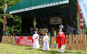 XVIII Jarmark Świętokrzyski - Korowód i Msza (2)