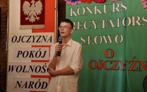 Konkurs recytatorski Słowo o Ojczyźnie (15)
