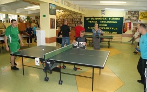 XV Wojewódzki Turniej Tenisa Stołowego Osób Niepełnosprawnych w Łagiewnikach (5)