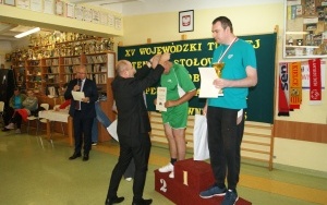 XV Wojewódzki Turniej Tenisa Stołowego Osób Niepełnosprawnych w Łagiewnikach (1)