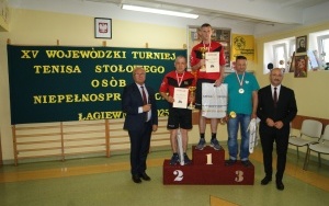 XV Wojewódzki Turniej Tenisa Stołowego Osób Niepełnosprawnych w Łagiewnikach (6)