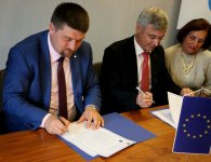 Podpisanie umowy partnerskiej z powiatem Vogtland