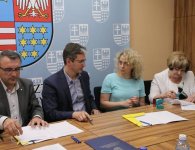 Podpisanie umowy w ramach projektu 