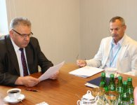 Spotkanie dyrektorów powiatowych szpitali i kieleckiego PCUM